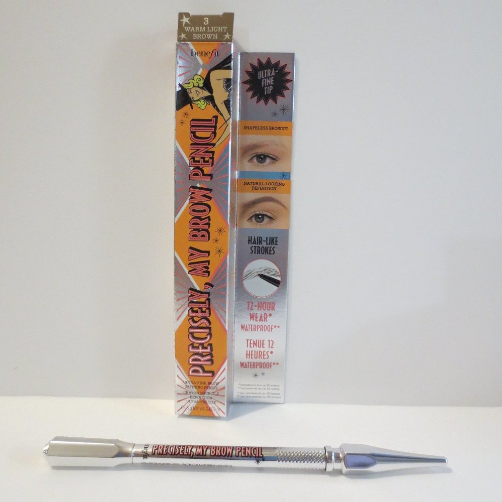 BENEFIT PRECISELY MY BROW PENCIL ULTRA-FINE BROW DEFINING PENCIL 3WARMLIGHTBROWN